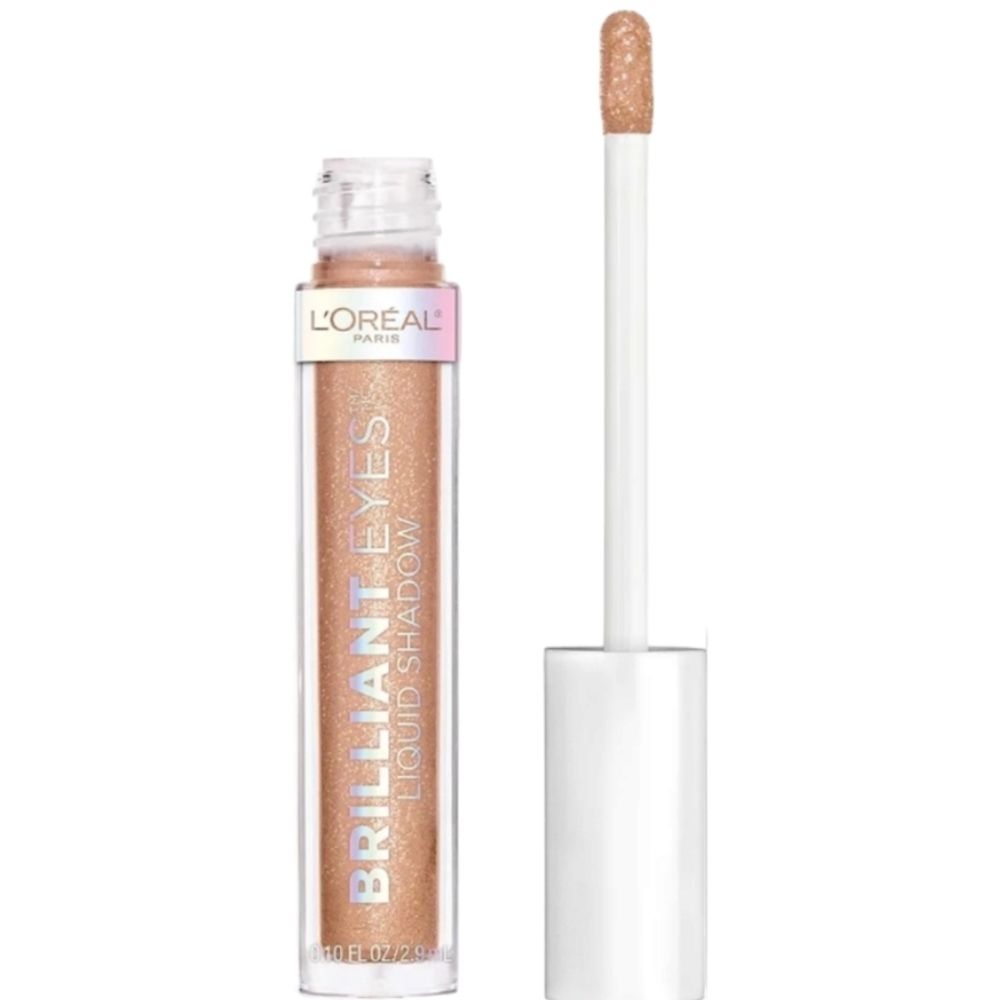 L'Oreal Paris Brilliant Eyes Shimmer Liquid Eyeshadow, 440 Amber Sparkle